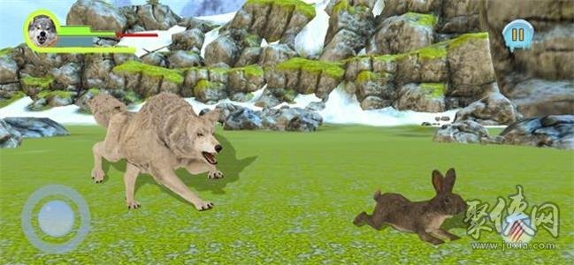 3d游戏中,玩家将会化身为一只真正的饿狼,为了能够在这个弱肉强食的