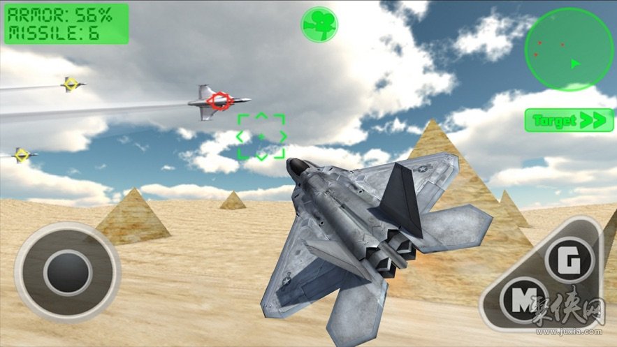 《飞行模拟器f22战斗机》游戏亮点