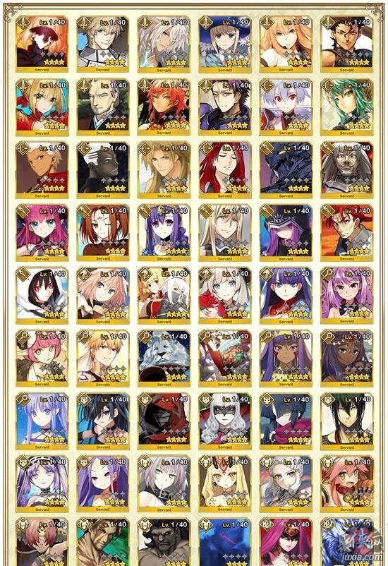 fgo54選1有哪些英靈 fgo54選1英靈一覽