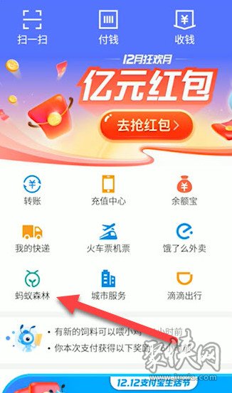 支付宝蚂蚁森林怎么赠送能量 支付宝蚂蚁森林赠送能量方法教程