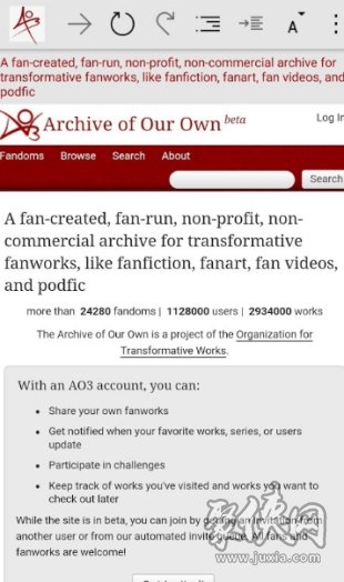 ao3中文版閱讀