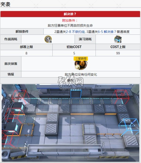 明日方舟6-5突袭攻略 突袭6-5怎么打