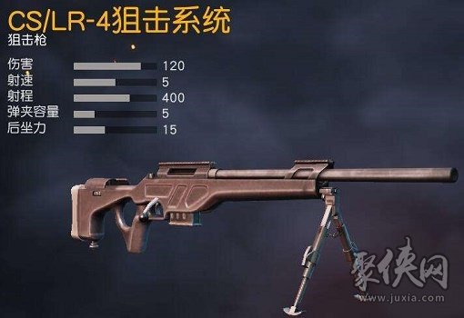 荒野行动CSLR4狙击枪基本情报介绍