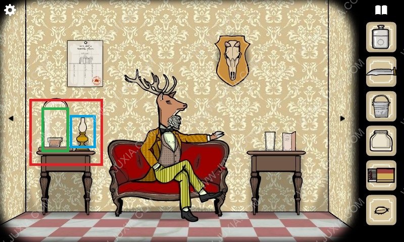 锈湖旅馆攻略鹿先生 ROOM1小游戏解法玩法剧情
