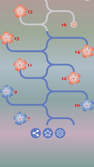 連接花朵截圖