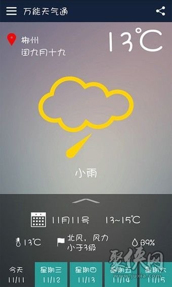 万能天气预报