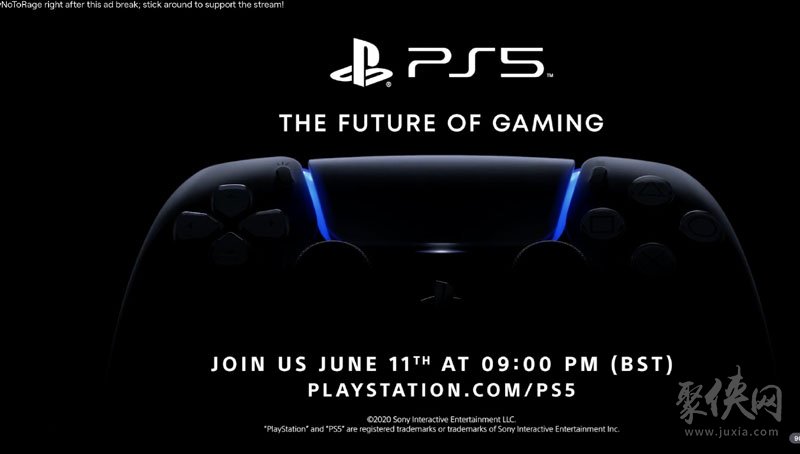 PS5游戏发布会6月12日开启 Twitch广告泄露官方日程