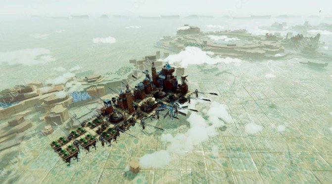 模拟经营《空中王国》实机演示爆出 飞行与探索结合的建造游戏