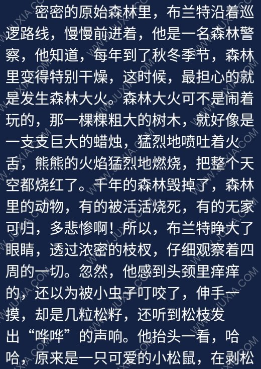 密密的原始森林里布兰特沿着巡逻路线 Crimaster犯罪大师每日任务问题答案