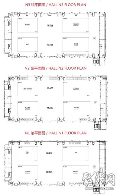 2020ChinaJoy各展馆展位图正式公布！