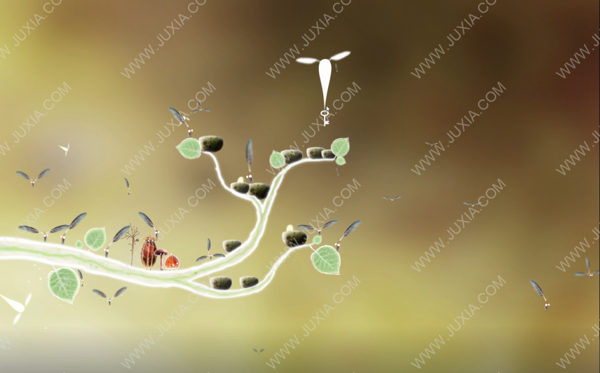 植物精灵攻略图文第2关 Botanicula攻略第二关钥匙