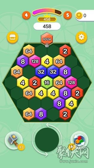 2048六角碰碰碰