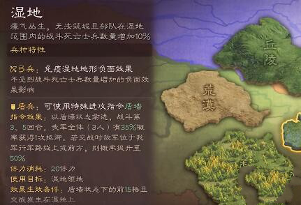 三国志战略版湿地地形有什么特点 湿地地图在什么地方