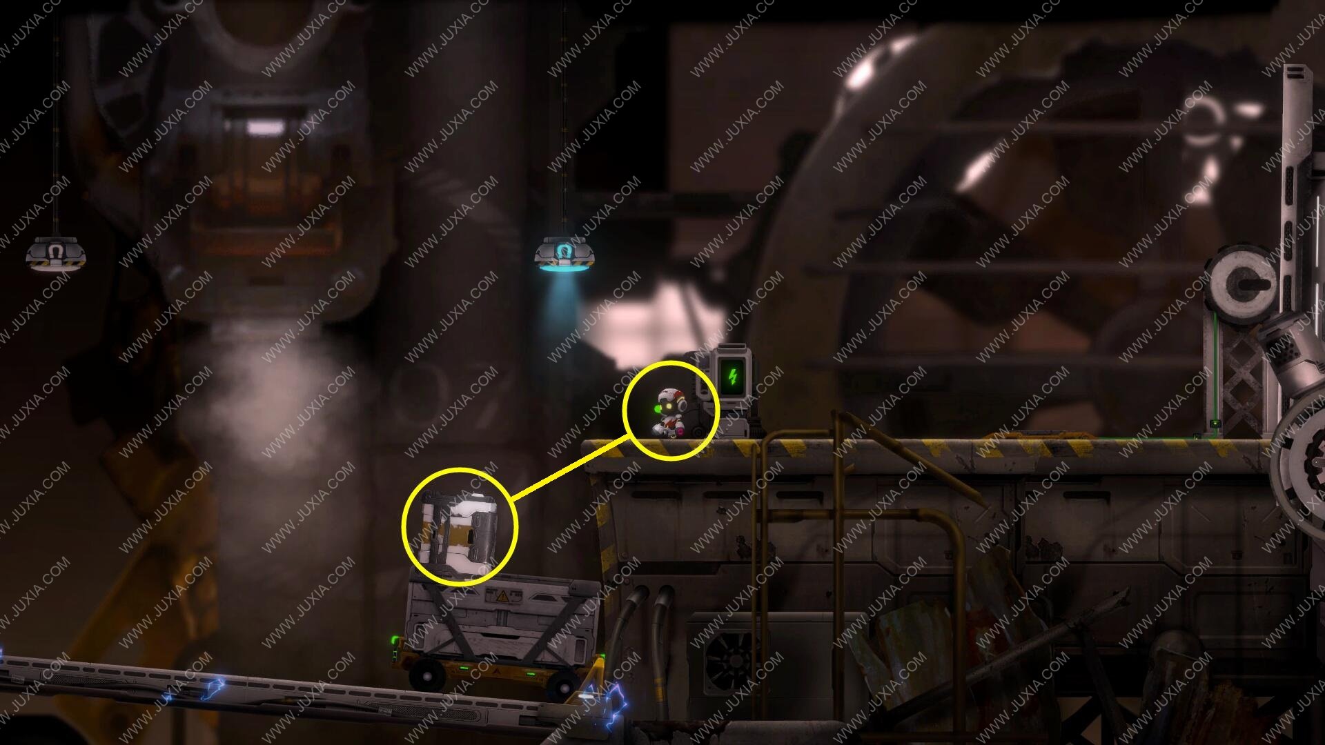 MONOBOT攻略第3章 默途游戏工厂电梯怎么过