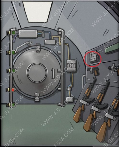 逃脱恐怖潜水艇攻略第五章怎么过 大门的密码是多少