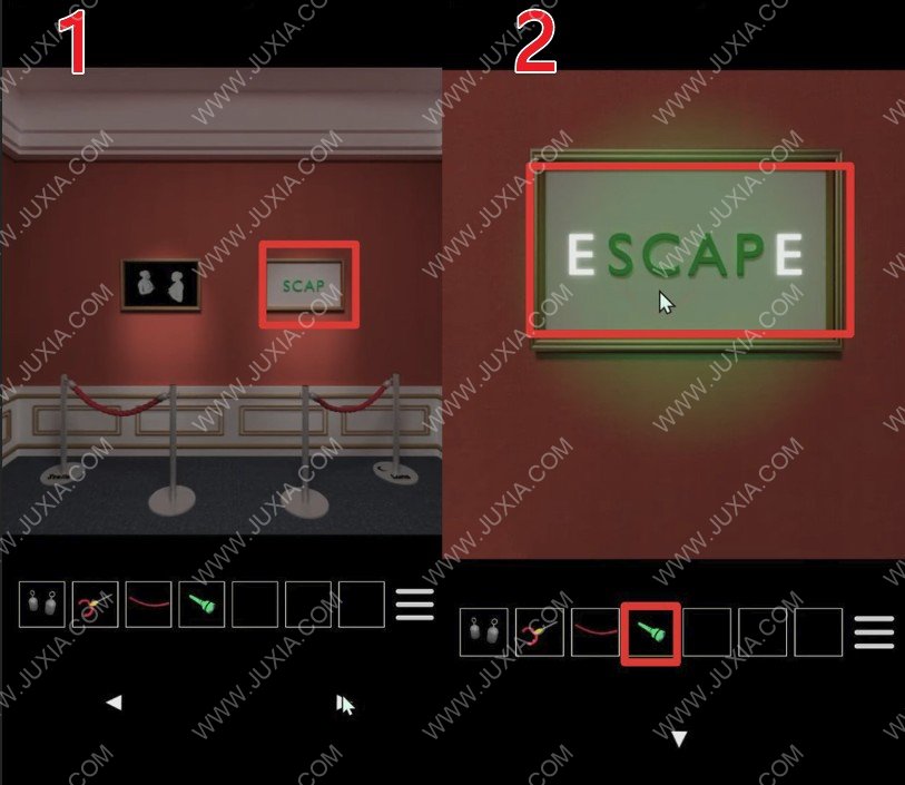 EscapegameGalleria游戏攻略中 星星月亮在哪