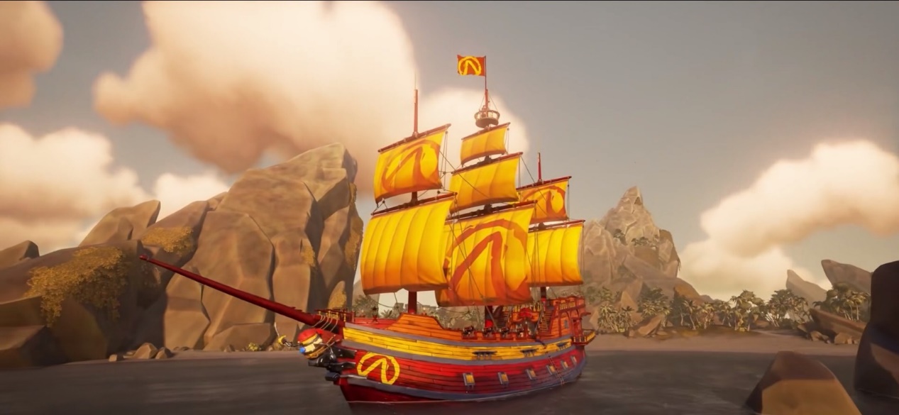盗贼之海如何免费获取新海盗船