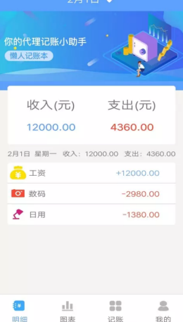 乐途记账本截图