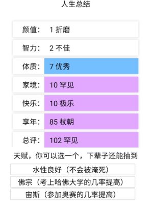 人生重開模擬器截圖