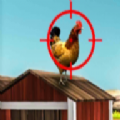 农场射击小鸡