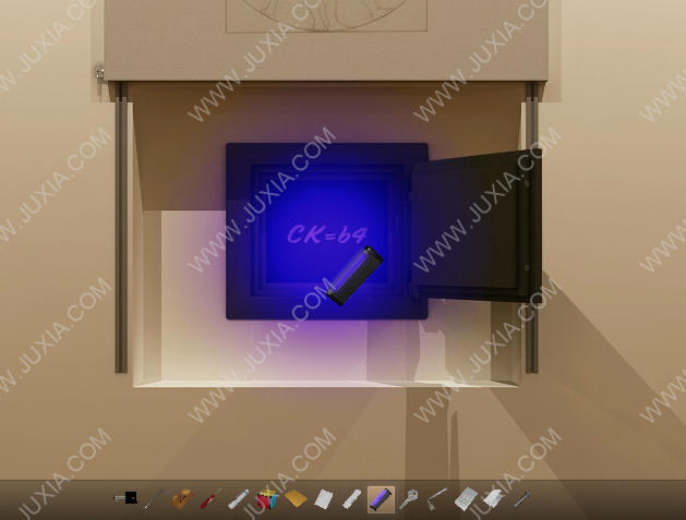 逃出公文包房间紫光灯攻略下 隐藏机关在哪