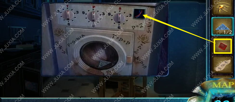 逃离恐怖城堡完整图文攻略第12部分 洗衣机怎么打开