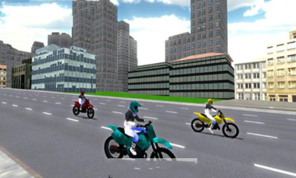 城市自行车赛车3D