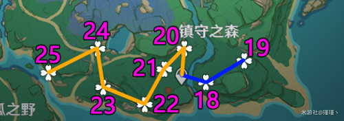 原神緋櫻繡球采集攻略 2022緋櫻繡球線圖詳情