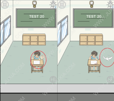 作弊不要被老师发现第20关的答案 作弊不要被老师发现游戏攻略第20关信鸽