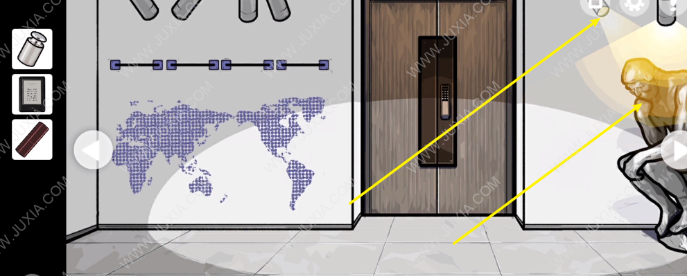 房间的秘密游戏第五关攻略上 电池在哪