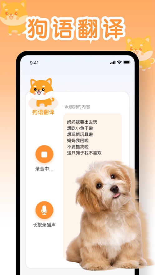 猫语翻译器app截图