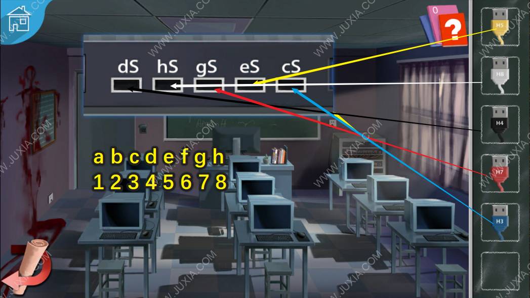 密室逃脱绝境系列5逃出学校第七关怎么过 萝莉校园攻略电脑室