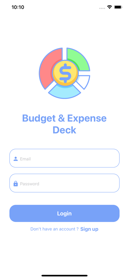 Budget Expense Deck