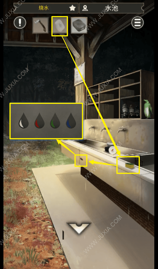 雨天露营游戏攻略烧水 雨天露营第七关怎么过