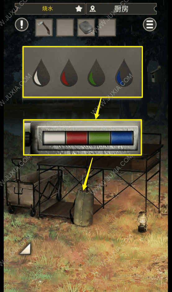 雨天露营游戏攻略烧水 雨天露营第七关怎么过