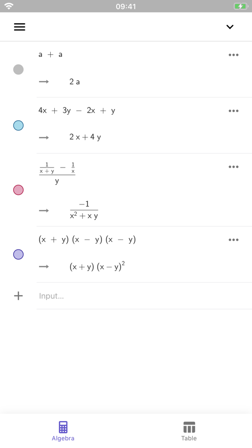 GeoGebra app