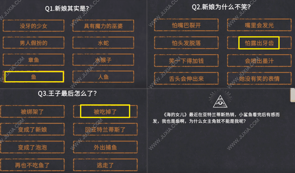 你已经猜到结局了吗游戏攻略8-5 新娘是谁