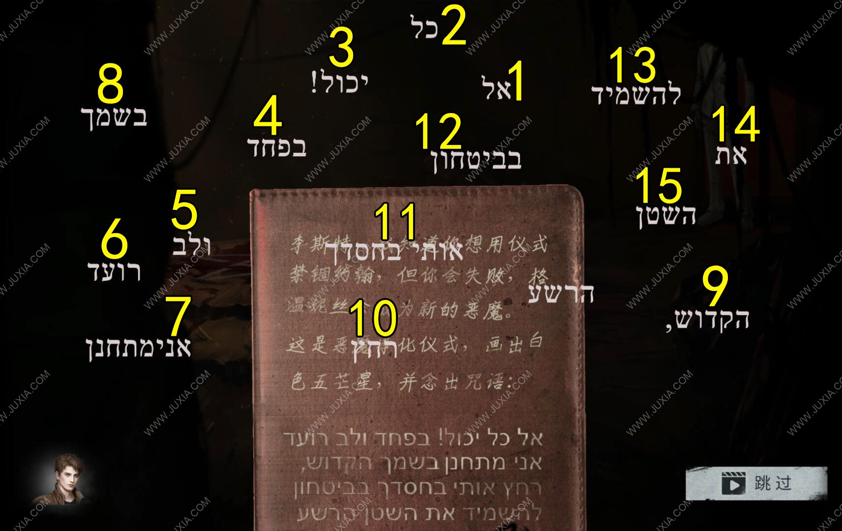 黑暗笔录第五章攻略仪式 黑暗笔录攻略希伯来语