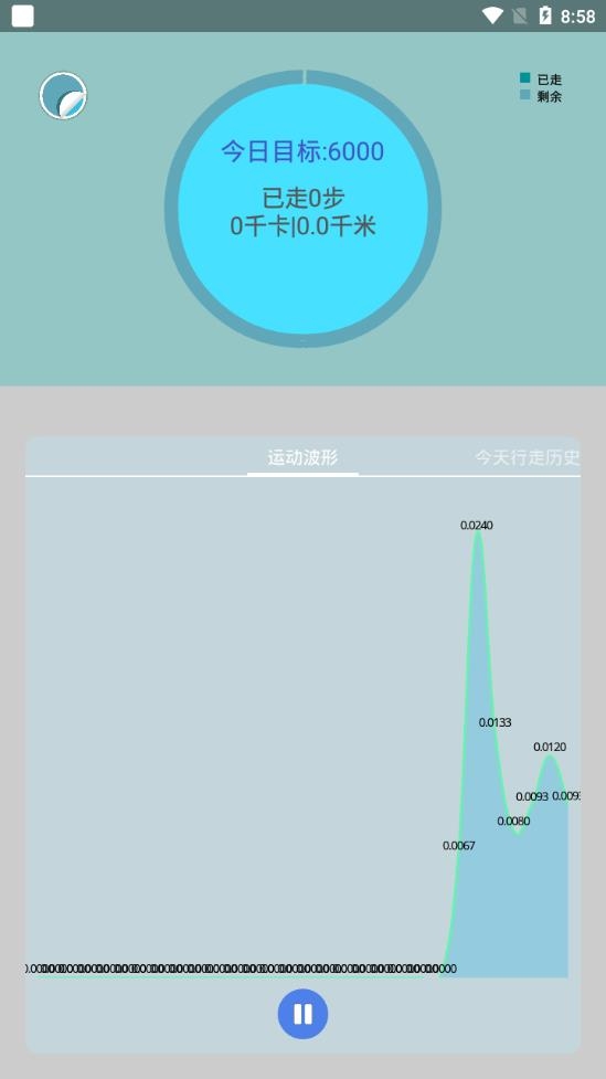 微動(dòng)作計(jì)步器