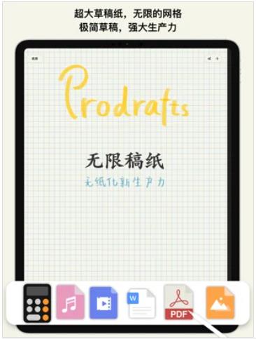 Prodrafts無限筆記app