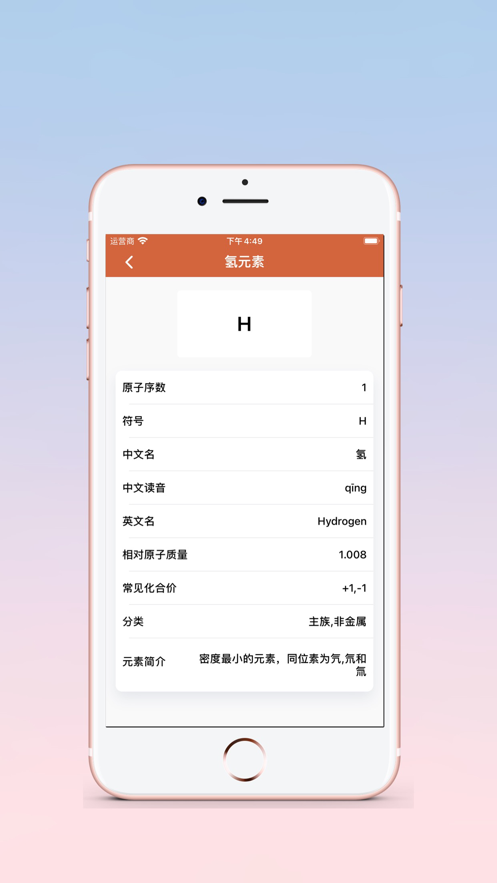 元素電子表app