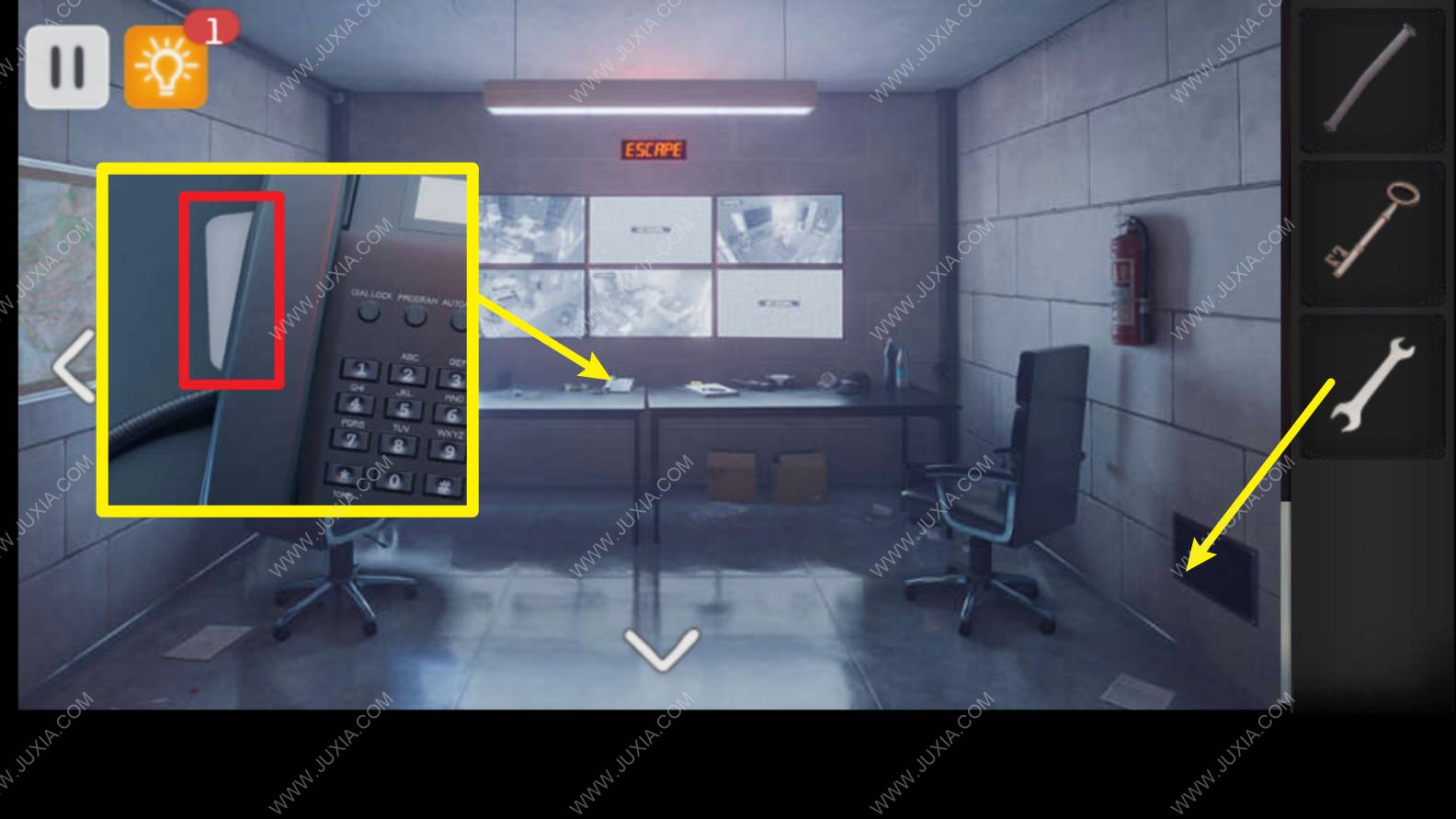 聚光灯x房间逃生第二章第一关图文攻略 聚光灯x密室逃脱第二章攻略