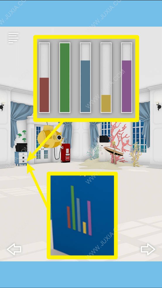 逃脱游戏海洋蓝色图文攻略下 逃离海底密室游戏攻略