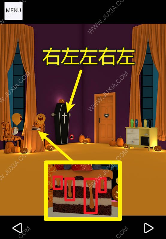 逃脱游戏万圣节攻略全图上 escapegamehalloween攻略图文