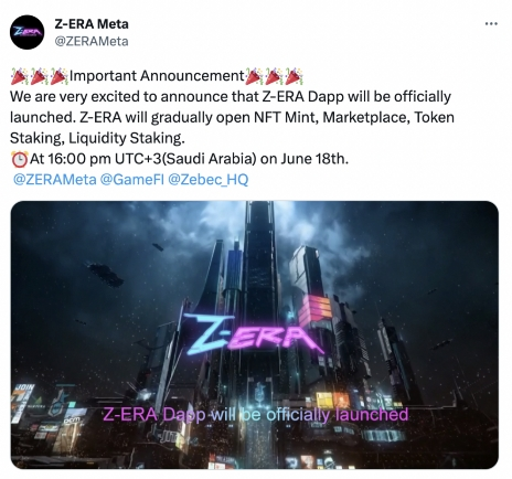 Coinspeaker：Z-ERA平台首个基于Web3.0游戏ZERA解决传统游戏五大问题