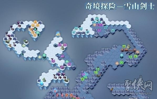 剑与远征雪山剑士攻略图文 雪山剑士路线图分享