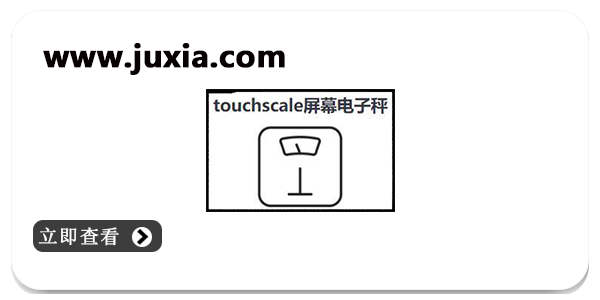 touchscale屏幕電子秤