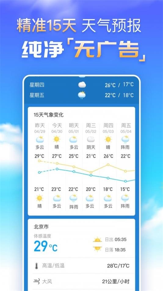 天氣預(yù)報(bào)日歷天氣