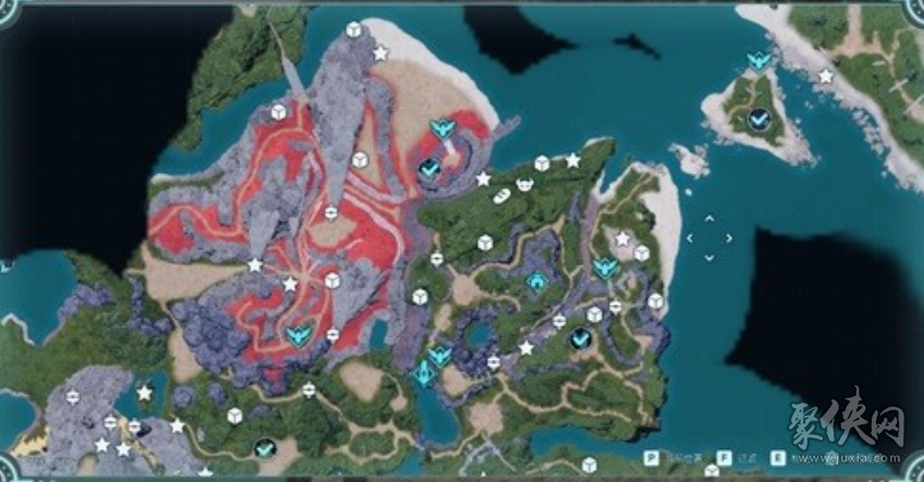 幻兽帕鲁地图点位汇总 全点位地图位置坐标一览