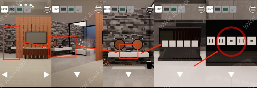 EscapeGameSuiteRoom攻略上 灯光解密图文流程